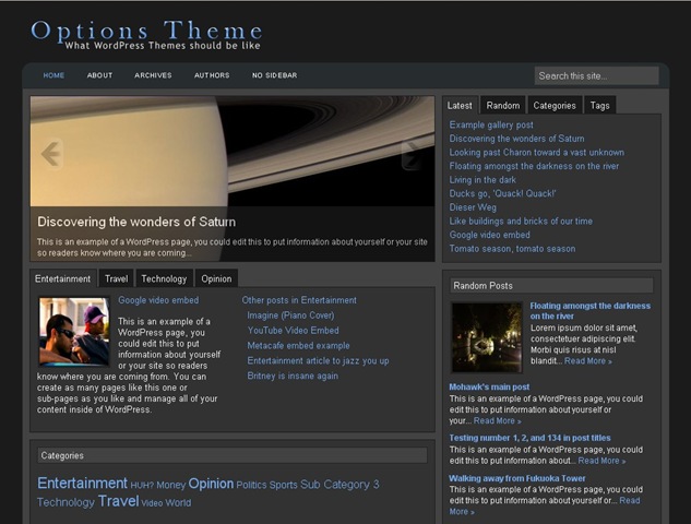 5 gratis wordpress theme med fedt design